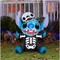 3' Gemmy Airblown Inflatable Halloween Disney's Stitch in Skeleton Costume Yard Decoration 552722